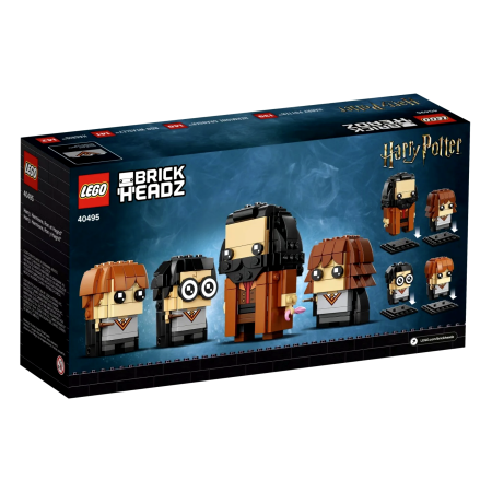 LEGO BrickHeadz 40495 Harry Potter, Hermiona, Ron i Hagrid